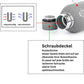 SHAZDE Athletic – Sport-Trinkflasche für Gym & Training